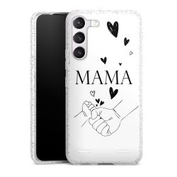 Carry Case Hülle Transparent/glitter ohne Band