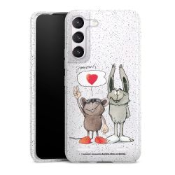 Carry Case Hülle Transparent/glitter ohne Band