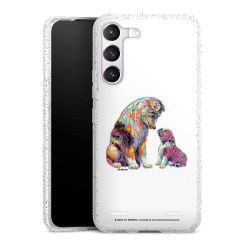 Carry Case Hülle Transparent/glitter ohne Band