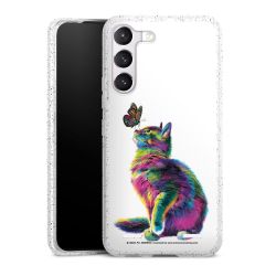 Carry Case Hülle Transparent/glitter ohne Band