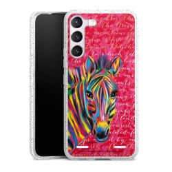 Carry Case Hülle Transparent/glitter ohne Band