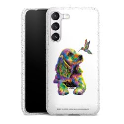 Carry Case Hülle Transparent/glitter ohne Band