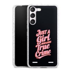 Carry Case Hülle Transparent/glitter ohne Band