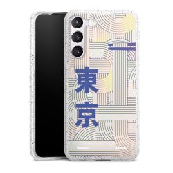 Carry Case Hülle Transparent/glitter ohne Band