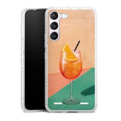 Carry Case Hülle Transparent/glitter ohne Band