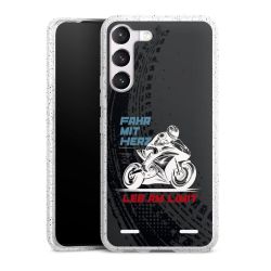 Carry Case Hülle Transparent/glitter ohne Band