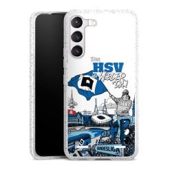 Carry Case Hülle Transparent/glitter ohne Band