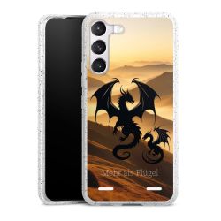 Carry Case Hülle Transparent/glitter ohne Band