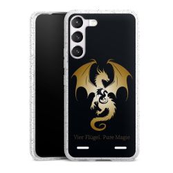 Carry Case Hülle Transparent/glitter ohne Band