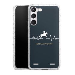 Carry Case Hülle Transparent/glitter ohne Band