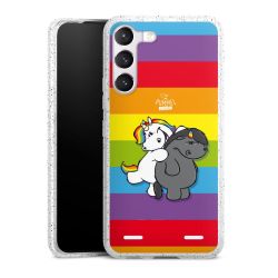 Carry Case Hülle Transparent/glitter ohne Band