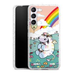 Carry Case Hülle Transparent/glitter ohne Band