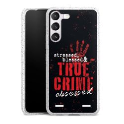 Carry Case Hülle Transparent/glitter ohne Band