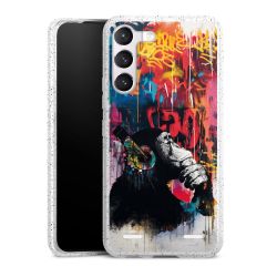 Carry Case Hülle Transparent/glitter ohne Band