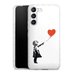 Carry Case Hülle Transparent/glitter ohne Band