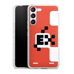 Carry Case Hülle Transparent/glitter ohne Band