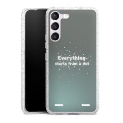 Carry Case Hülle Transparent/glitter ohne Band