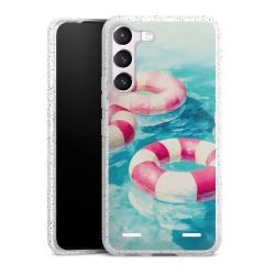 Carry Case Hülle Transparent/glitter ohne Band