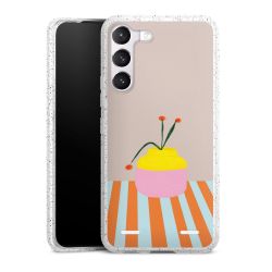 Carry Case Hülle Transparent/glitter ohne Band