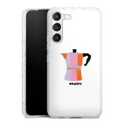 Carry Case Hülle Transparent/glitter ohne Band