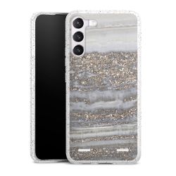 New Carry Case Hülle transparent-glitter