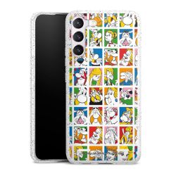 Carry Case Hülle Transparent/glitter ohne Band