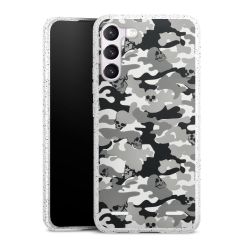 Carry Case Hülle Transparent/glitter ohne Band