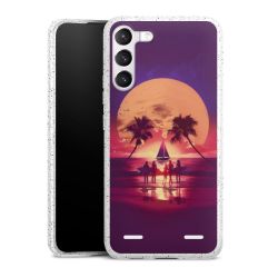 Carry Case Hülle Transparent/glitter ohne Band