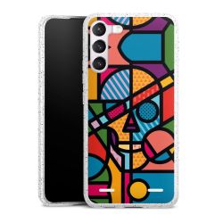 Carry Case Hülle Transparent/glitter ohne Band