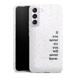 Carry Case Hülle Transparent/glitter ohne Band