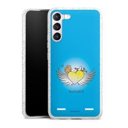 Carry Case Hülle Transparent/glitter ohne Band