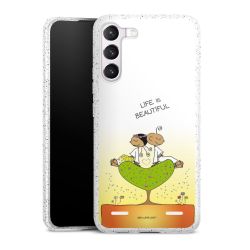 Carry Case Hülle Transparent/glitter ohne Band