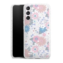 Carry Case Hülle Transparent/glitter ohne Band