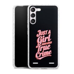 Carry Case Hülle Transparent/glitter ohne Band