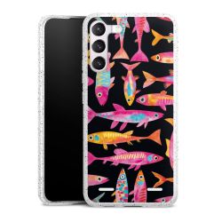 Carry Case Hülle Transparent/glitter ohne Band