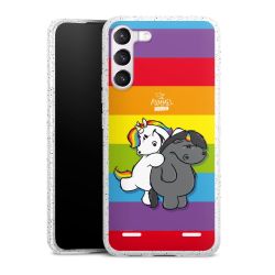 Carry Case Hülle Transparent/glitter ohne Band