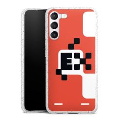 Carry Case Hülle Transparent/glitter ohne Band