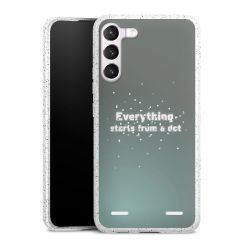 Carry Case Hülle Transparent/glitter ohne Band