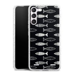 Carry Case Hülle Transparent/glitter ohne Band