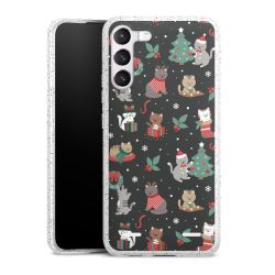 Carry Case Hülle Transparent/glitter ohne Band