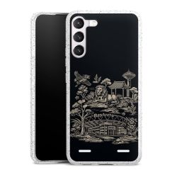 Carry Case Hülle Transparent/glitter ohne Band