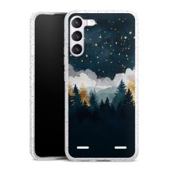 Carry Case Hülle Transparent/glitter ohne Band