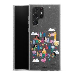 Carry Case Hülle Transparent/glitter ohne Band