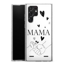 Carry Case Hülle Transparent/glitter ohne Band