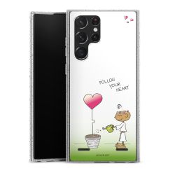 Carry Case Hülle Transparent/glitter ohne Band