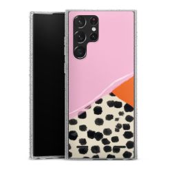 Carry Case Hülle Transparent/glitter ohne Band