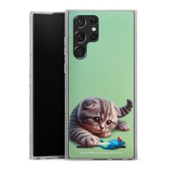 Carry Case Hülle Transparent/glitter ohne Band