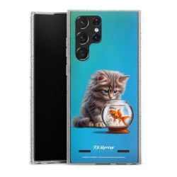 Carry Case Hülle Transparent/glitter ohne Band