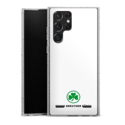 Carry Case Hülle Transparent/glitter ohne Band