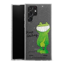 Carry Case Hülle Transparent/glitter ohne Band